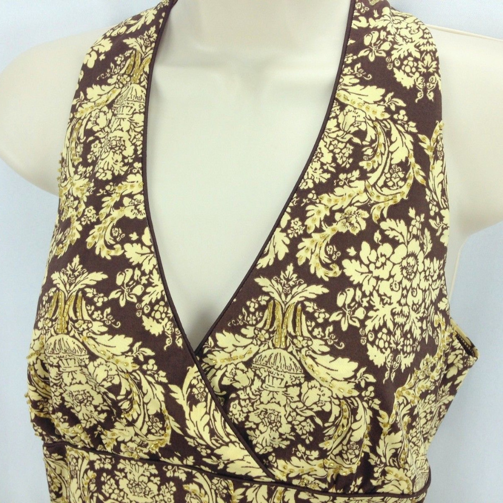 🌺 Sexy Tank Top Beaded Embellished Stretch Boho
